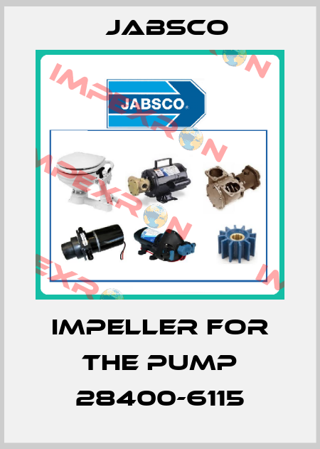 impeller for the pump 28400-6115 Jabsco