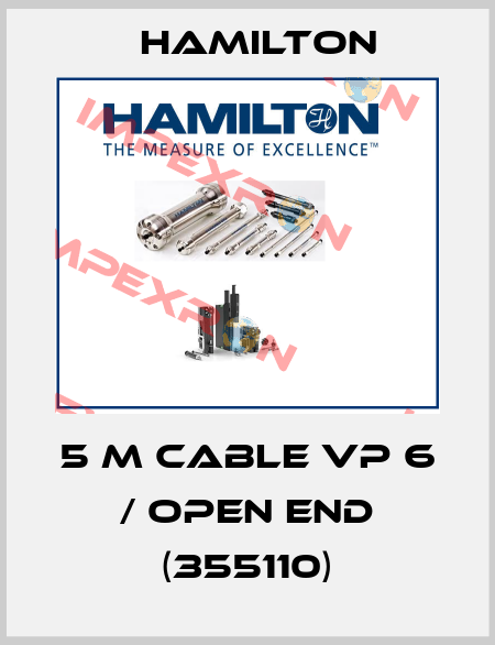 5 M CABLE VP 6 / OPEN END (355110) Hamilton