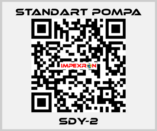 SDY-2 STANDART POMPA