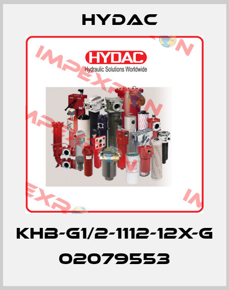 KHB-G1/2-1112-12X-G 02079553 Hydac
