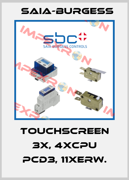 Touchscreen 3x, 4xCPU PCD3, 11xErw. Saia-Burgess