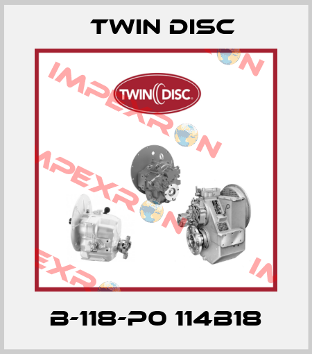 B-118-P0 114B18 Twin Disc