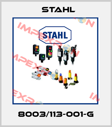 8003/113-001-G Stahl