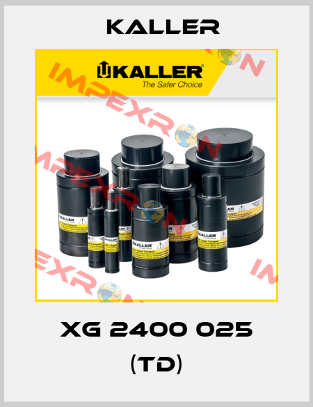 XG 2400 025 (TD) Kaller