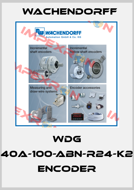 WDG 40A-100-ABN-R24-K2 encoder Wachendorff