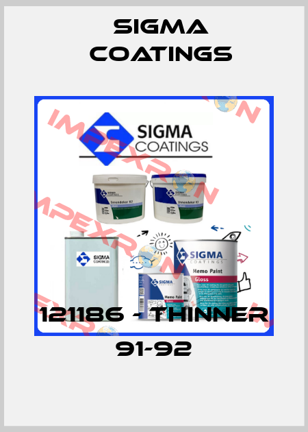 121186 - Thinner 91-92 Sigma Coatings