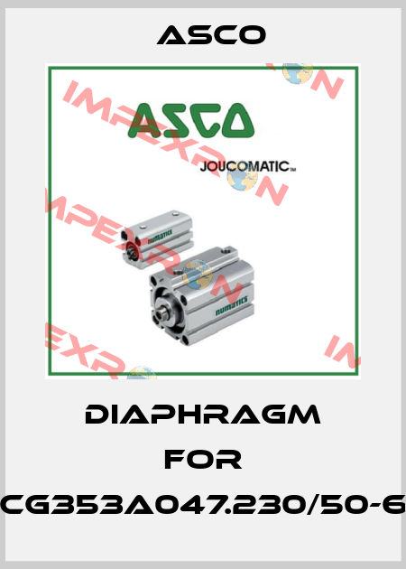 diaphragm for SCG353A047.230/50-60 Asco