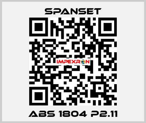 ABS 1804 P2.11 SpanSet