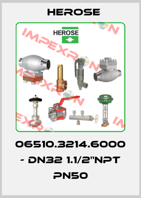 06510.3214.6000 - DN32 1.1/2"NPT PN50 Herose