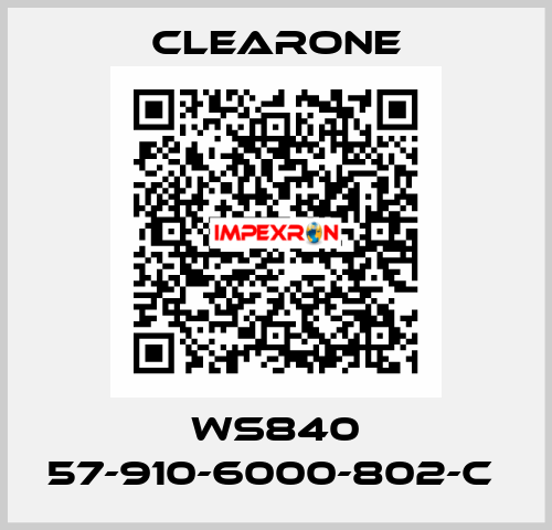 WS840 57-910-6000-802-C  Clearone