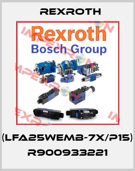 (LFA25WEMB-7X/P15) R900933221 Rexroth