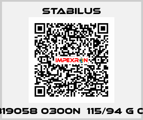 319058 0300N  115/94 G 01 Stabilus