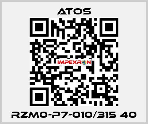 RZM0-P7-010/315 40 Atos