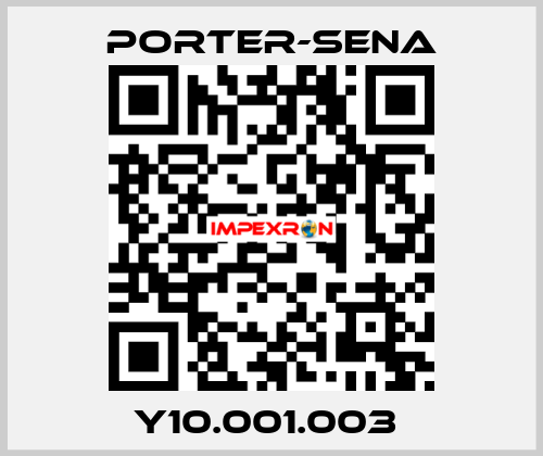 Y10.001.003  PORTER-SENA