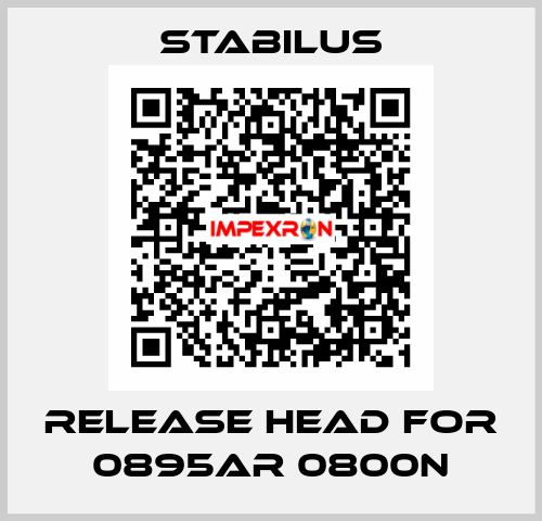 release head for 0895AR 0800N Stabilus
