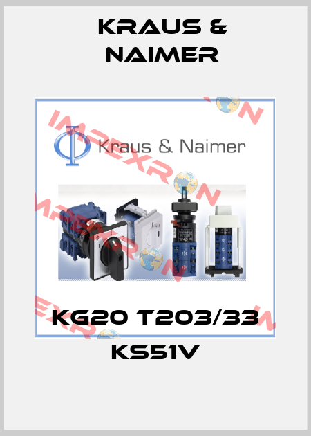 KG20 T203/33 KS51V Kraus & Naimer