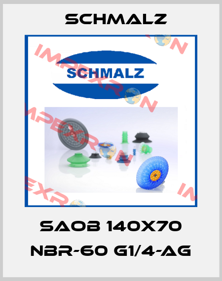 SAOB 140x70 NBR-60 G1/4-AG Schmalz