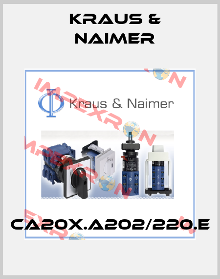 CA20X.A202/220.E Kraus & Naimer