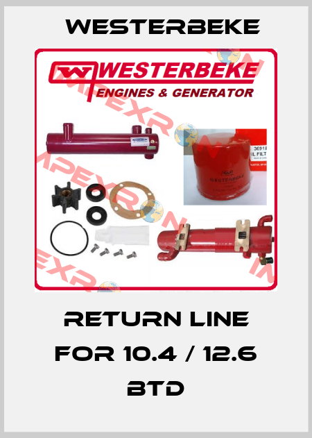 return line for 10.4 / 12.6 BTD Westerbeke