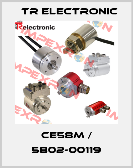 CE58M / 5802-00119 TR Electronic