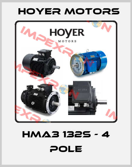 HMA3 132S - 4 pole Hoyer Motors