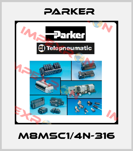 M8MSC1/4N-316 Parker