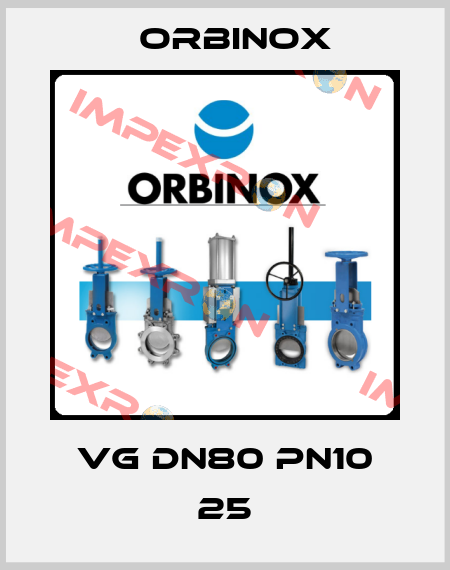 VG DN80 PN10 25 Orbinox