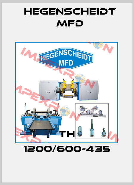 TH 1200/600-435 Hegenscheidt MFD