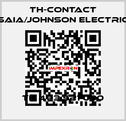 TH 493 521 000 TH-Contact (Saia/Johnson Electric)