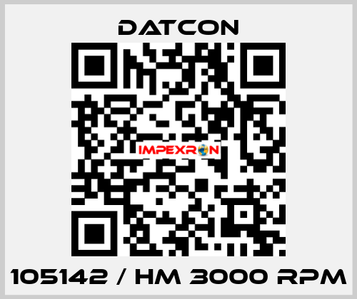 105142 / HM 3000 RPM Datcon