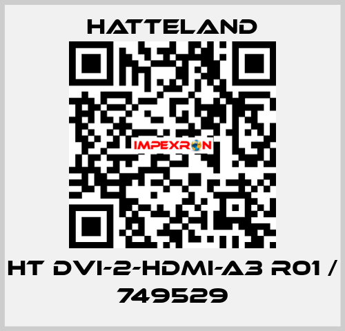 HT DVI-2-HDMI-A3 R01 / 749529 HATTELAND