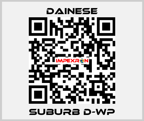 Suburb D-WP Dainese