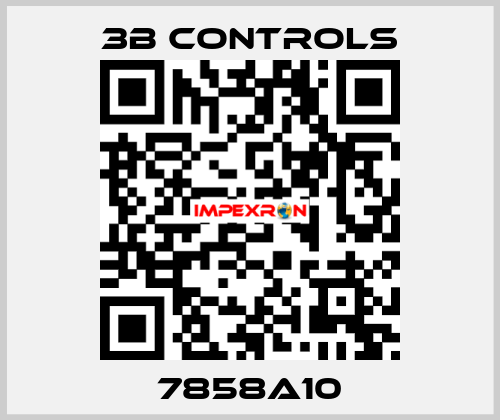 7858A10 3B Controls