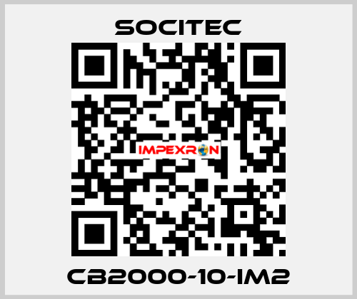 CB2000-10-IM2 Socitec