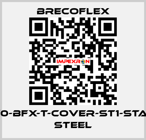 16AT10/0-BFX-T-COVER-ST1-STAINLESS STEEL Brecoflex