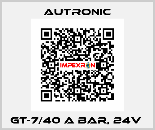 GT-7/40 A bar, 24V  Autronic