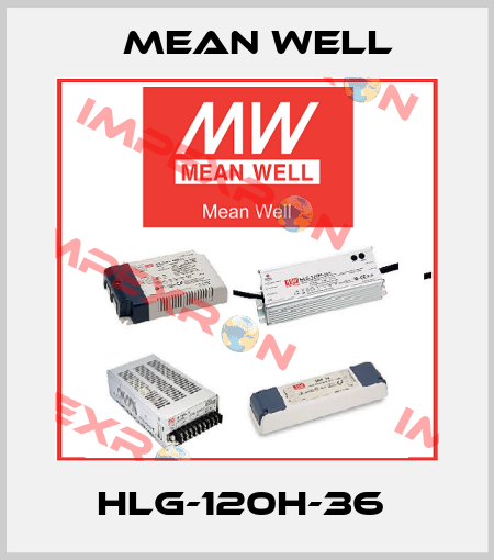 HLG-120H-36  Mean Well