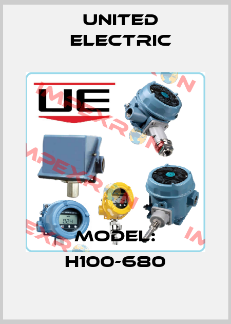 Model: H100-680 United Electric