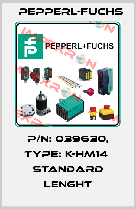 p/n: 039630, Type: K-HM14  Standard lenght Pepperl-Fuchs