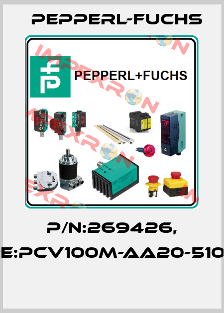 P/N:269426, Type:PCV100M-AA20-510000  Pepperl-Fuchs