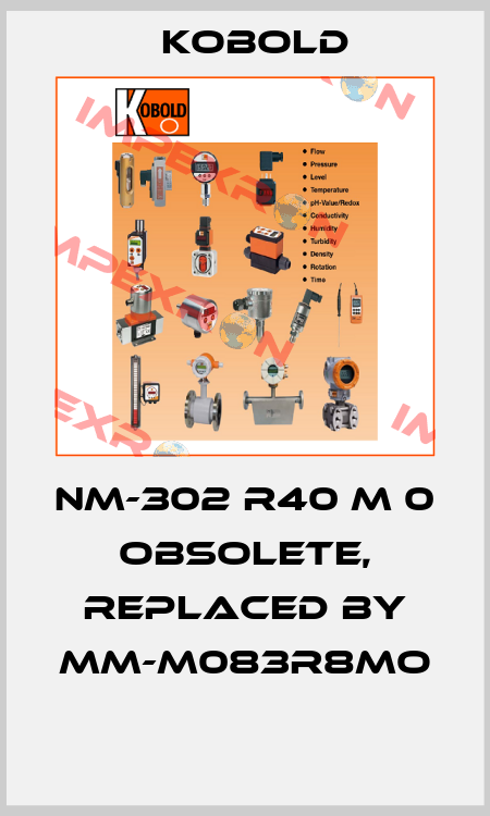 NM-302 R40 M 0 obsolete, replaced by MM-M083R8MO  Kobold