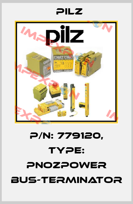 p/n: 779120, Type: PNOZpower Bus-Terminator Pilz