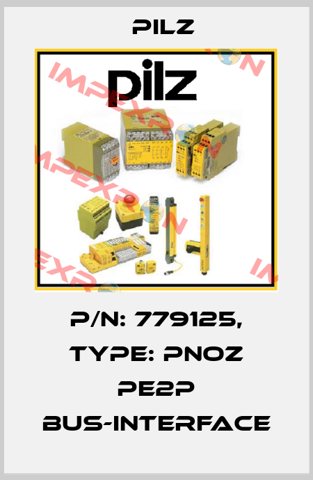 p/n: 779125, Type: PNOZ pe2p Bus-Interface Pilz