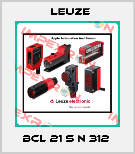 BCL 21 S N 312  Leuze