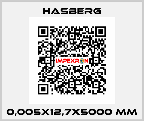0,005X12,7X5000 MM Hasberg