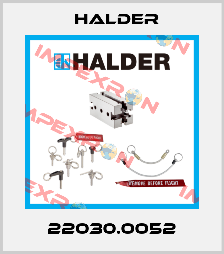 22030.0052 Halder