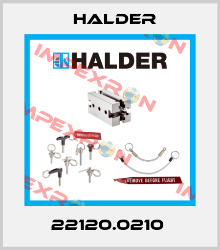 22120.0210  Halder
