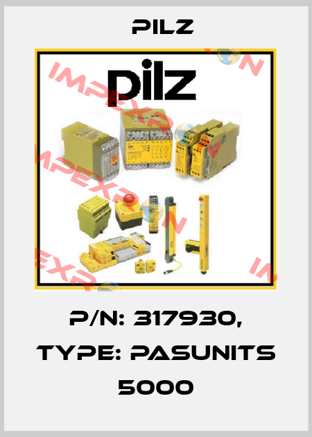 p/n: 317930, Type: PASunits 5000 Pilz