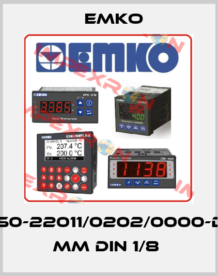 ESM-4950-22011/0202/0000-D:96x48 mm DIN 1/8  EMKO