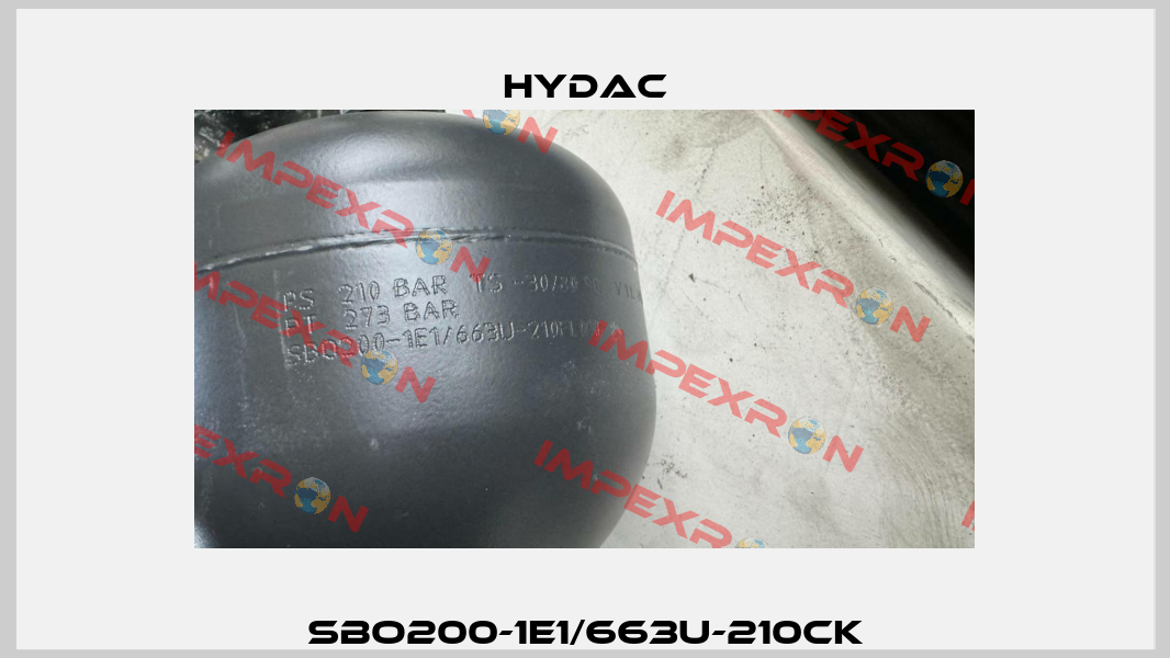 SBO200-1E1/663U-210CK Hydac